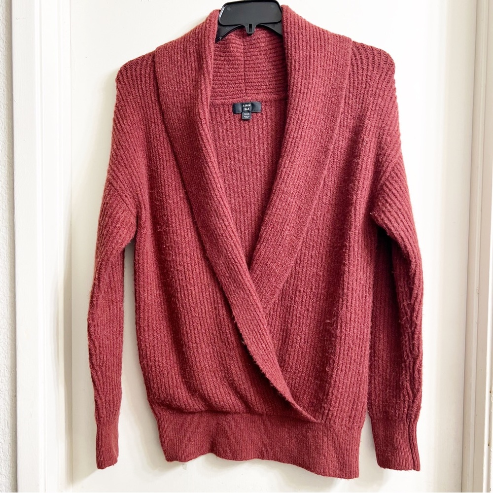 J.Crew 365 Maroon Shawl Pullover V.
Neck Sweater size XXS - Picture 3 of 10